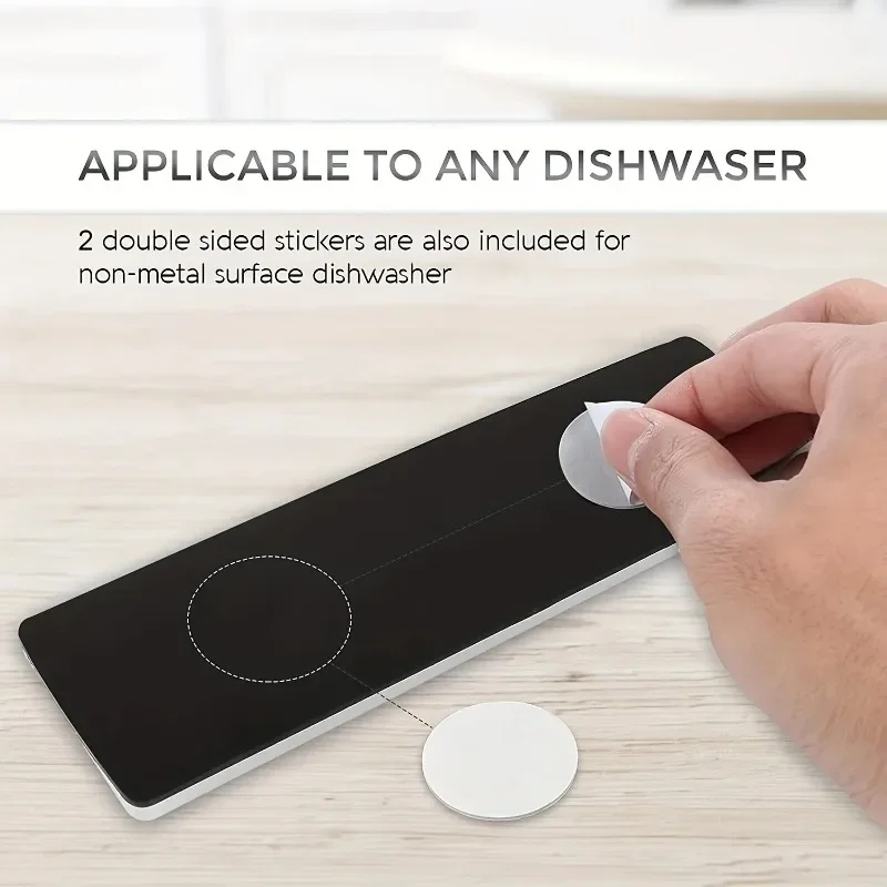 2Pcs Dishwasher Magnet Clean Dirty Sign for Dishwasher Or Refrigerator, Magnetic Clean Dirty Dishwasher Magnet Indicator Marker