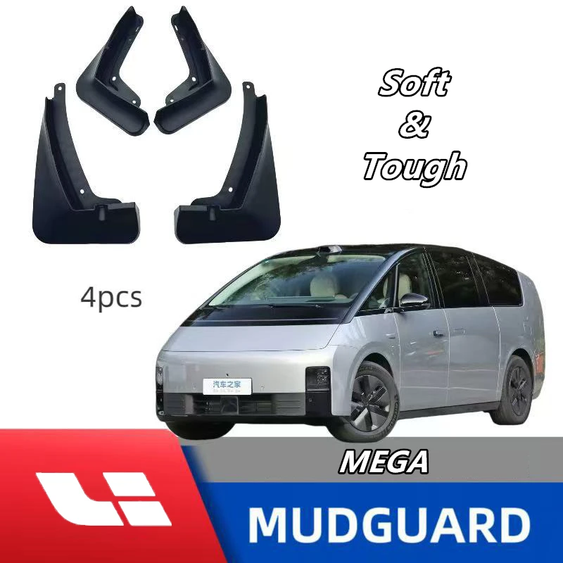 

Car mudguard for Lixiang MEGA;Soft plastic material;Prevent sediment splashing;Keep the vehicle clean;Electric