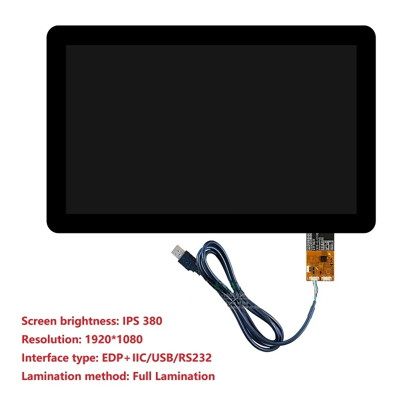 Imagem -05 - Capacitivo Touch Screen Mais Lcd tipo de Interface: Edp Lvds Iic Usb Rs232 Múltiplas Resoluções 4.3 10.1 13.3 15.6 Gt911