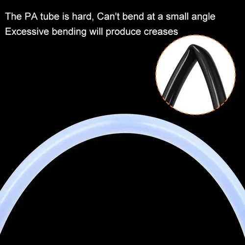 Imagen 2 del producto Tubo de Nylon PA6, Manguera de Poliamida Rígida para Compresor, 4mm 6mm 8mm 10mm 12mm 14mm 16mm, Componente de Tubería Neumática