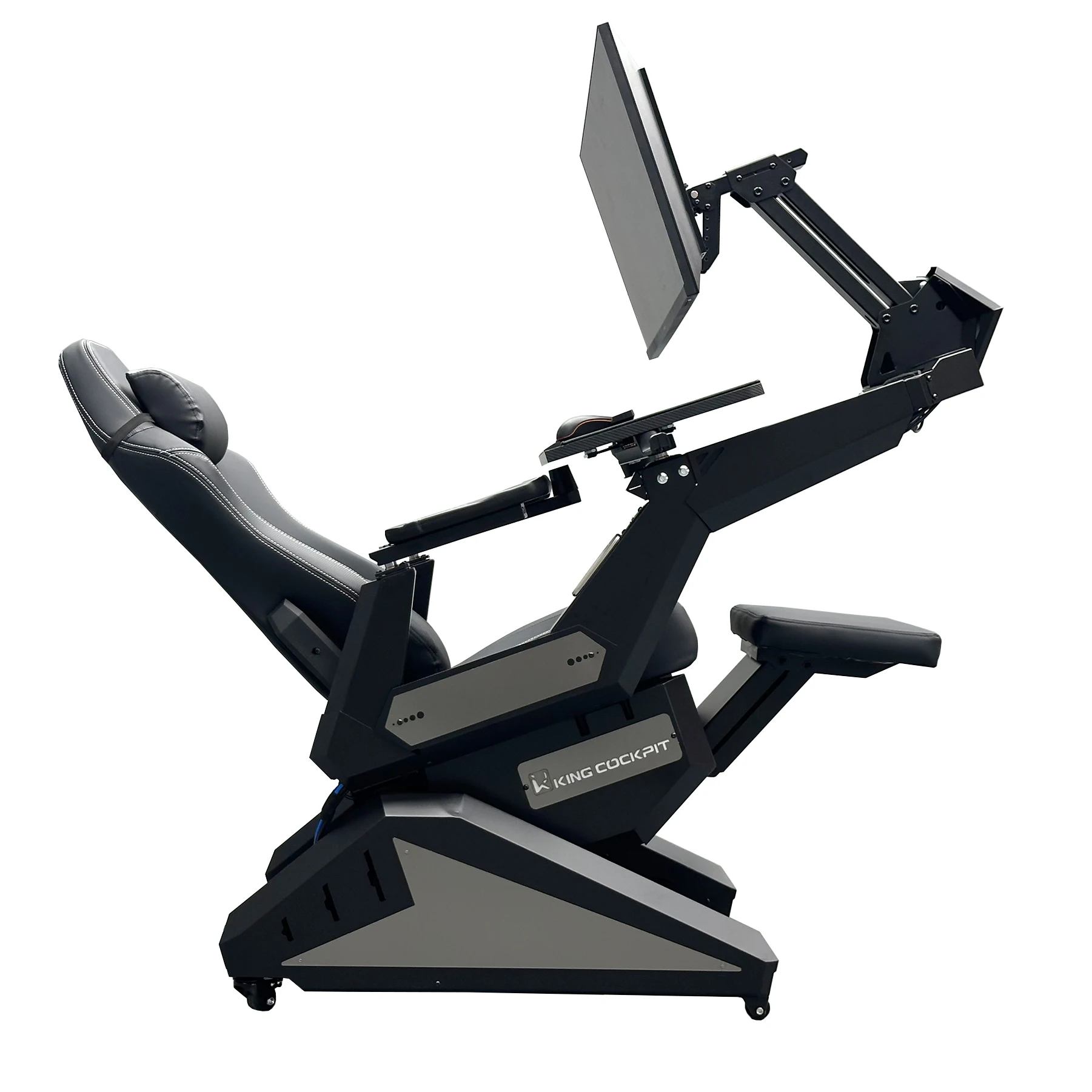 KING COCKPIT Zero-Gravity Home Office Chair,Gaming Reclining Workstation with Adjustable Monitor Distance