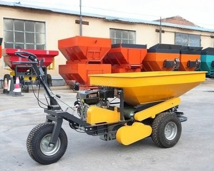 소형 손으로 미는 비료 살포기, 과수원 및 농지용 손으로 미는 비료 살포 차량, 농업용