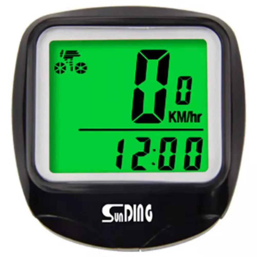 Waterproof Wired Digital Bike Speedometer Odometer With NightLights Bicycle Cycling Speed Counter Code Table Bicycle Stopwatch