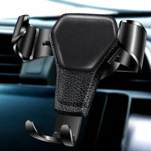 Car Air Vent Clip Mount Bracket Gravity Support Bracket Car Mobile Phone Holder For iPhone Xiaomi Samsung GPS Navigation Holder