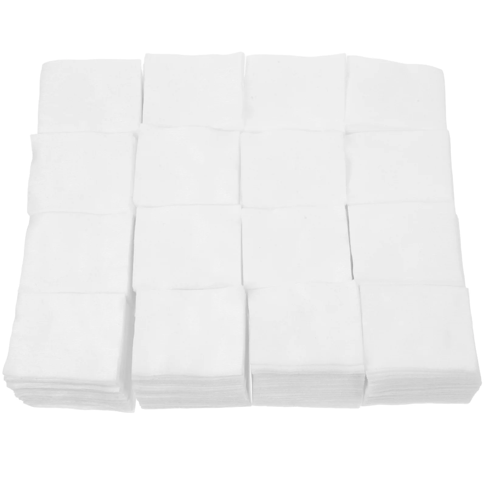 1600 Stück Einweg-Make-up-Entferner-Pads, Baumwolle, Gesicht, quadratisch, Tiefenreinigung, hygienisch, weich, Vlies, Schönheitssalon, Heimgebrauch, praktisch
