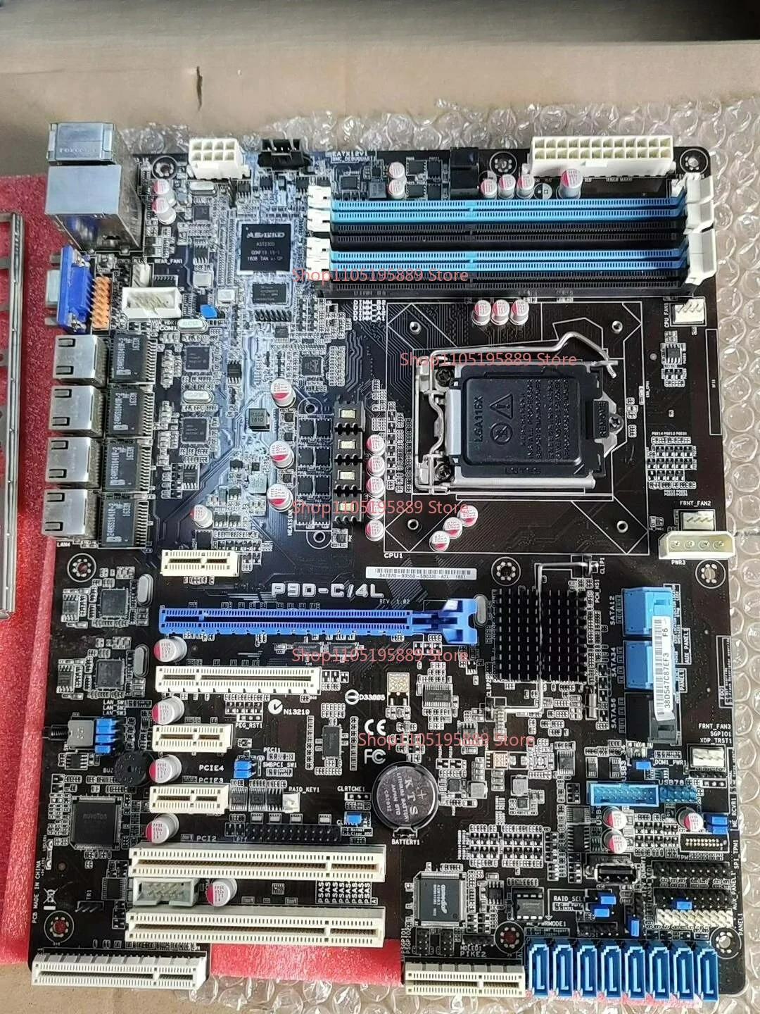 

For ASUS P9D-C/4L 1150 Pins, Integrated 4-port