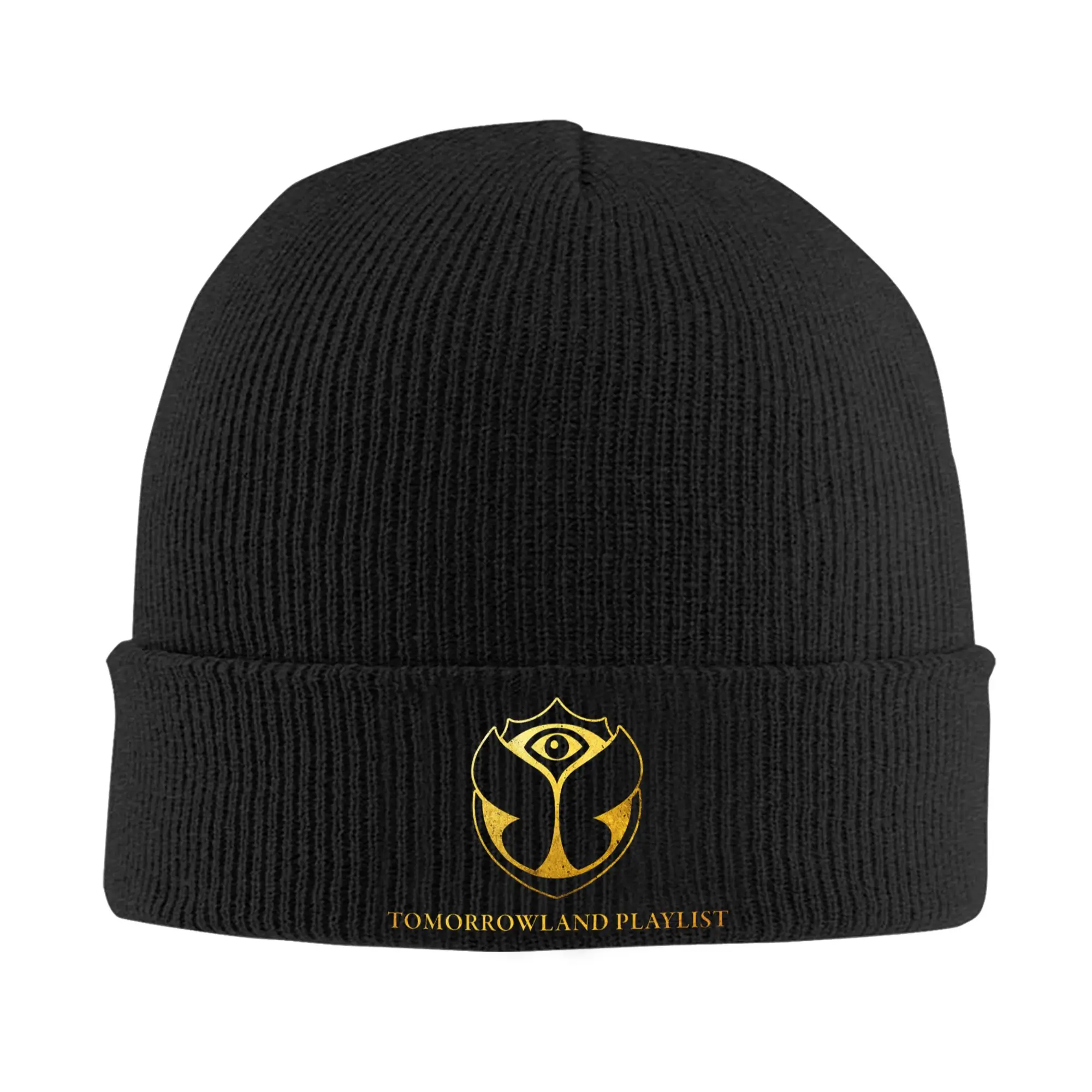 

Tomorrowland Bonnet Hats Hip Hop Knitting Hat For Women Men Winter Warm Electronic Dance Music Festival Skullies Beanies Caps