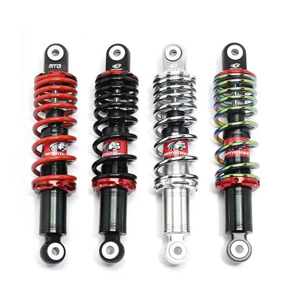 265mm Round Rear Shock Absorbers Motorcycle Rear Suspension Rebound Damping Fork Scooter Dirt Bike Vibration Damper