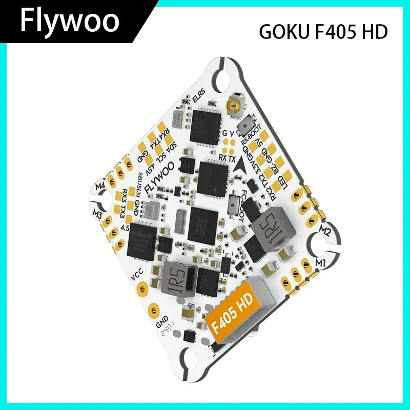 

Flywoo GOKU F405 HD 1-2S 12A ELRS AIO V2 Plug&Play O4 / O4 PRO