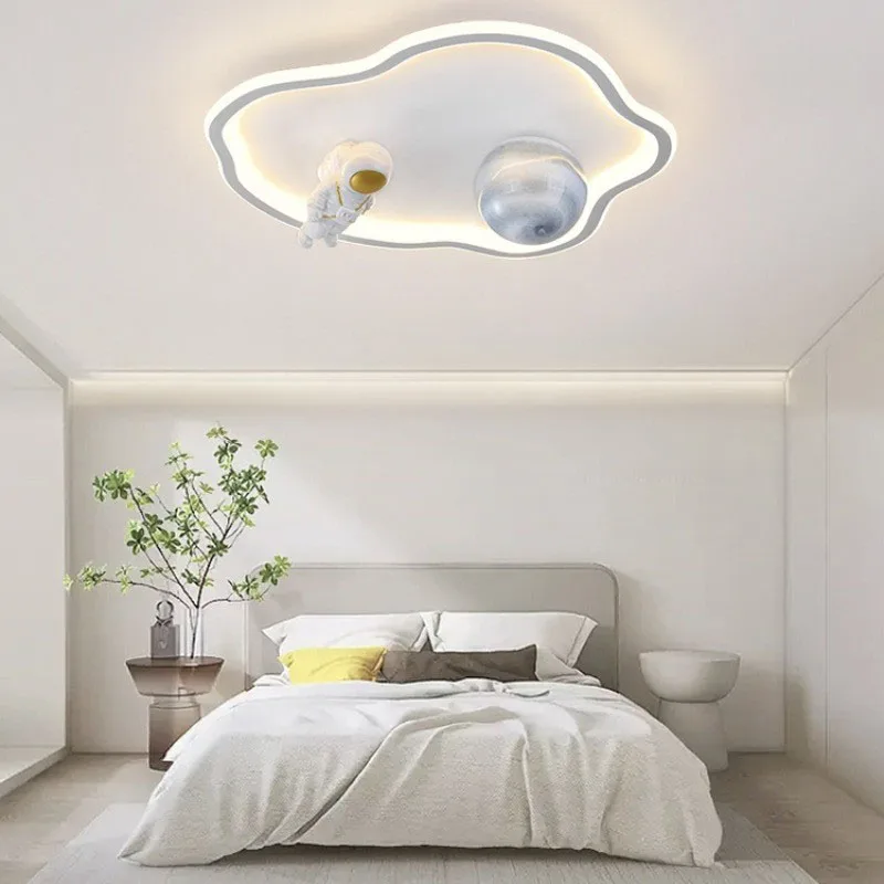 Lámpara de techo LED moderna, candelabro para sala de estar infantil, dormitorio, estudio, decoración creativa del hogar, accesorio de iluminación interior, brillo