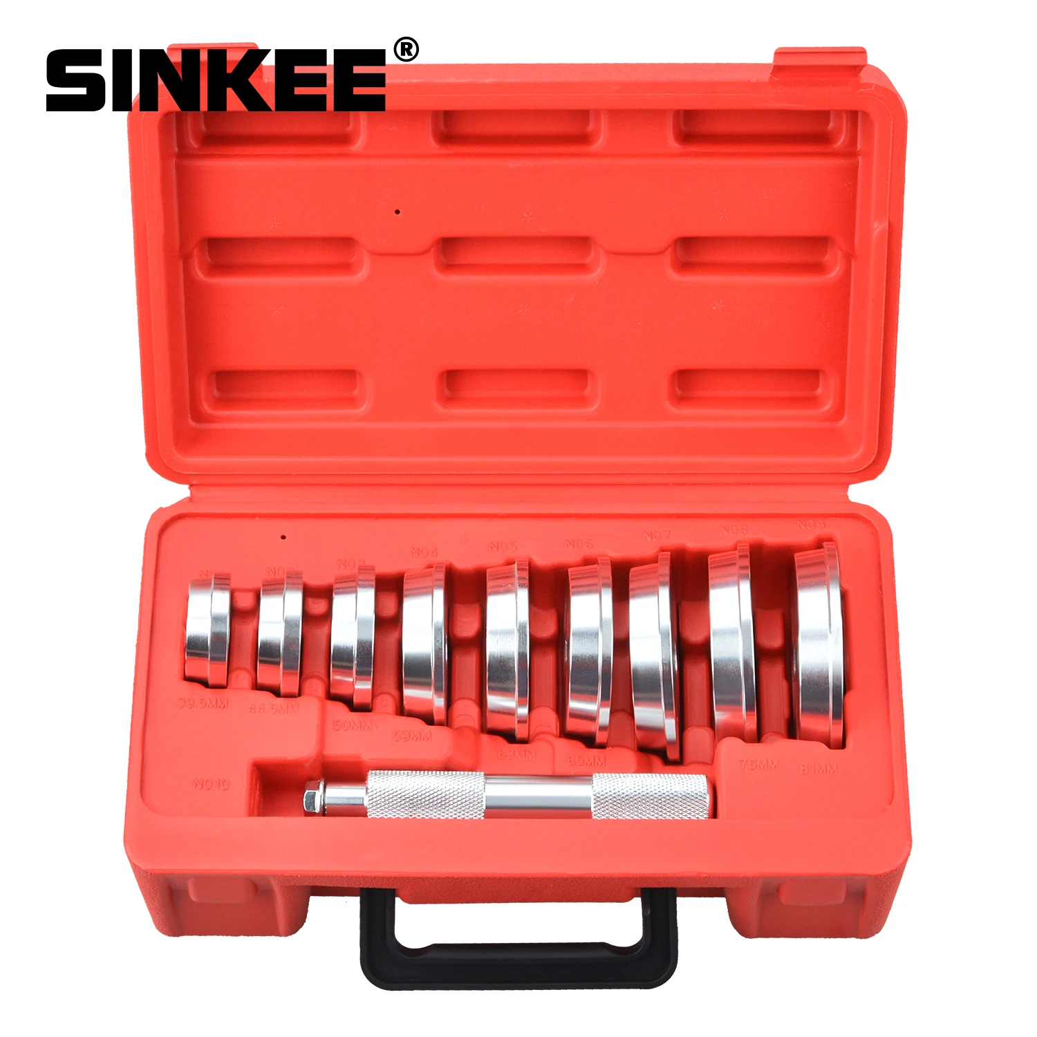 

10pc Axle Bushing Bearing Race & Seal Removal/Install Driver Master Tool Set SK1146