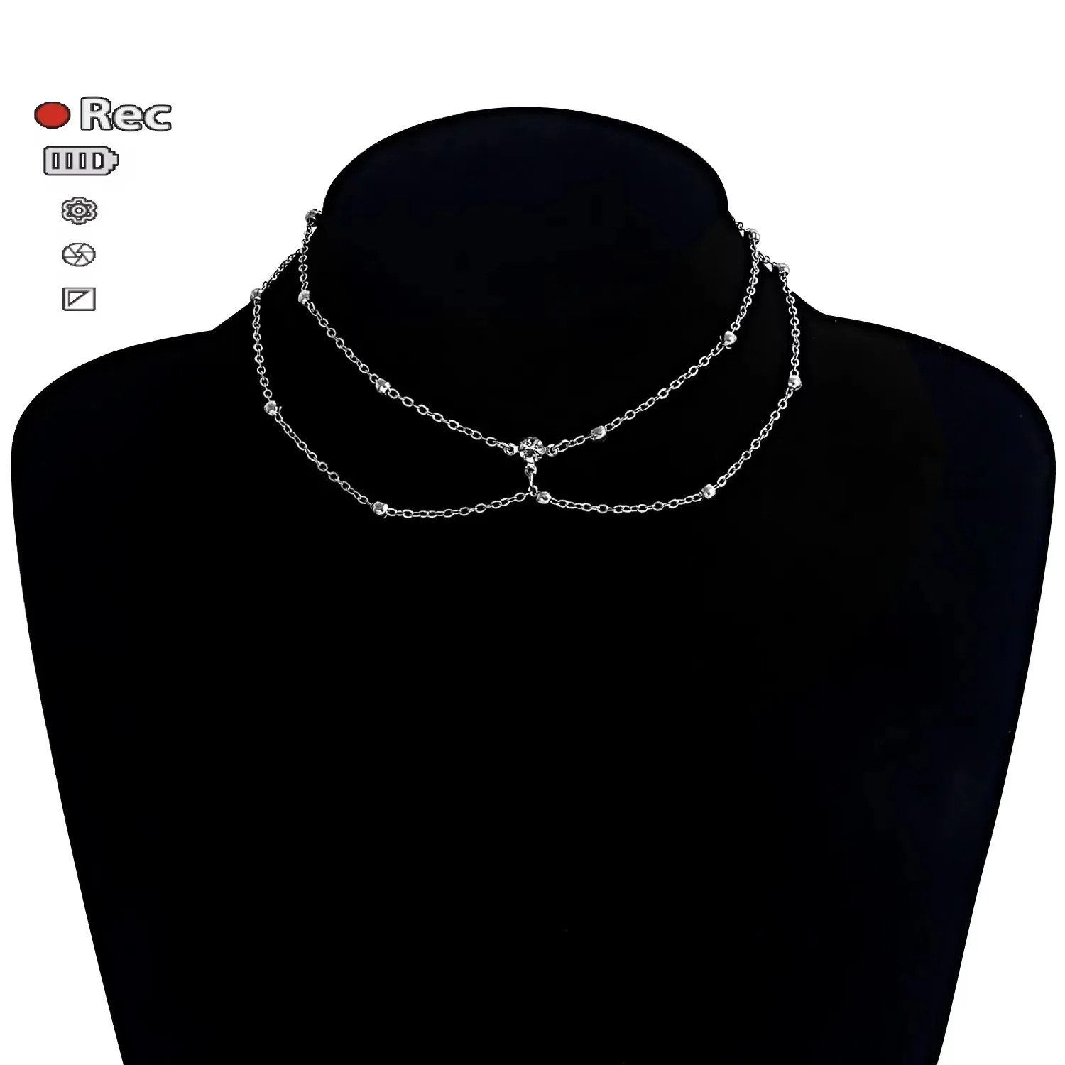 New Fashionable Zircon Pendant Necklace for Women Niche Design Simple Women\'s Tassel Necklace Jewelry Wholesale Direct Sales