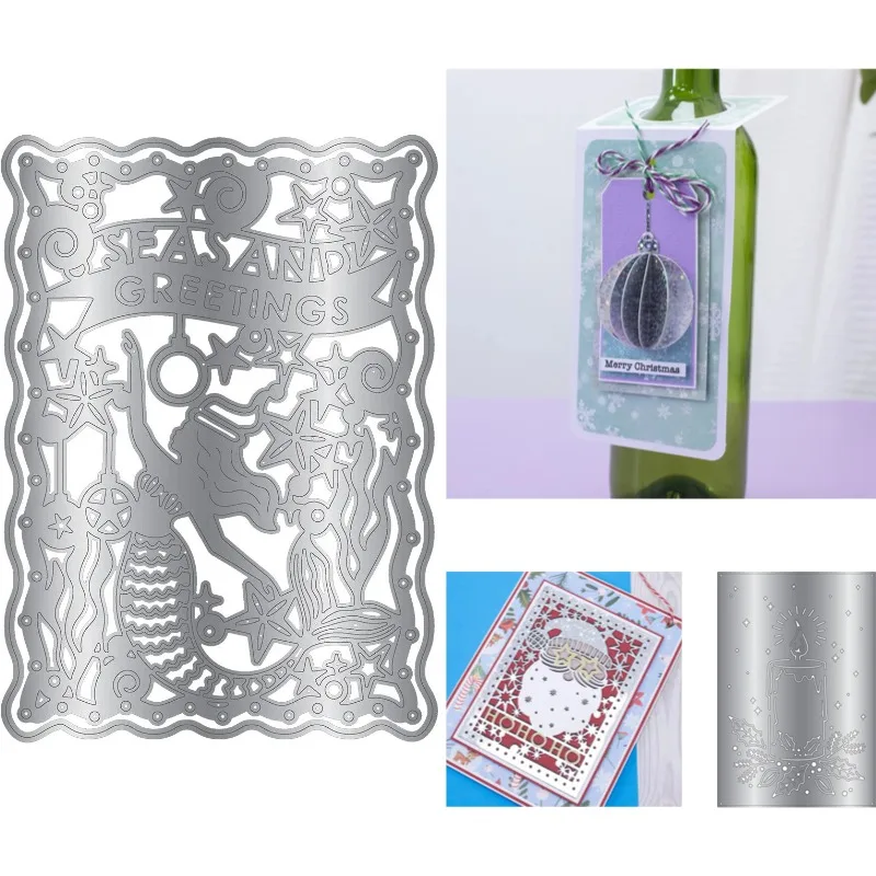 Archway Nativity Stained Metal Cutting Dies New Arrival  DIY Molds Scrap Booking Paper Making Die Cuts Crafts Template Handmade