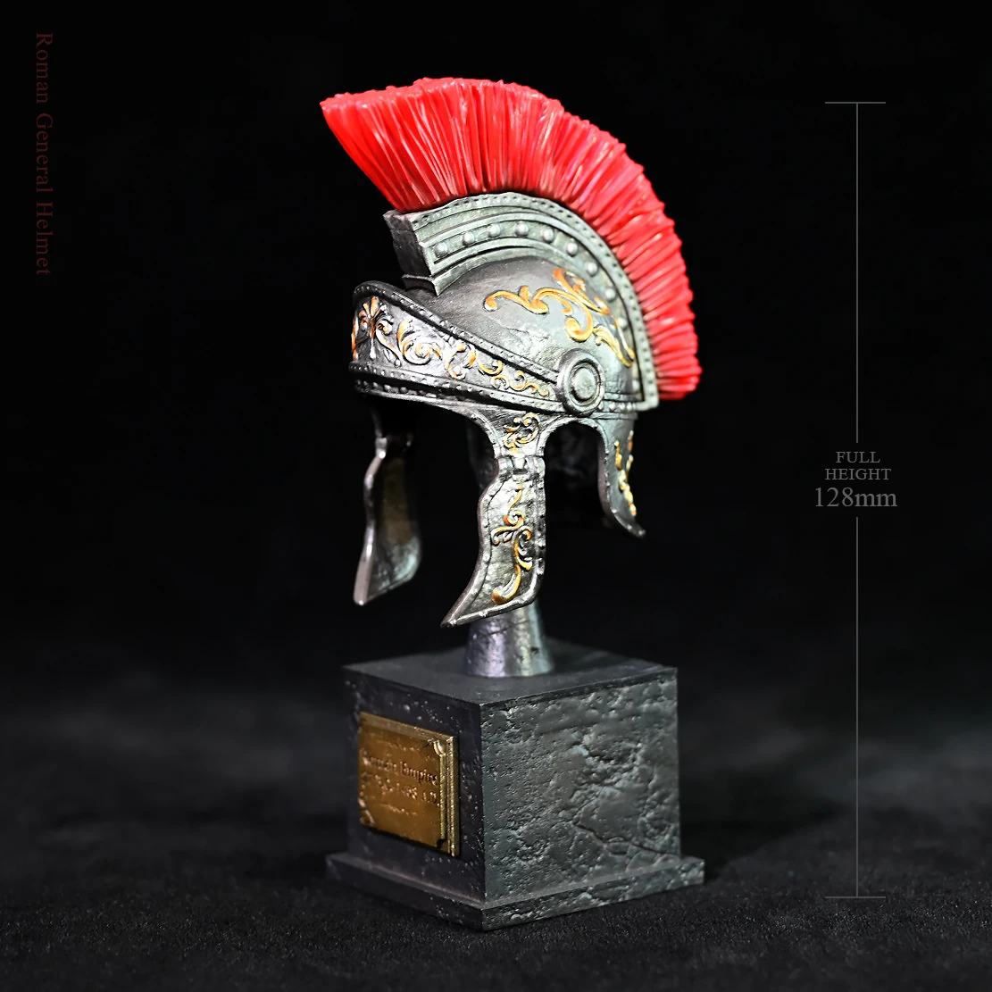 130MM Home decoration craft ancient Rome helmet finished home decoration model LTCP-177