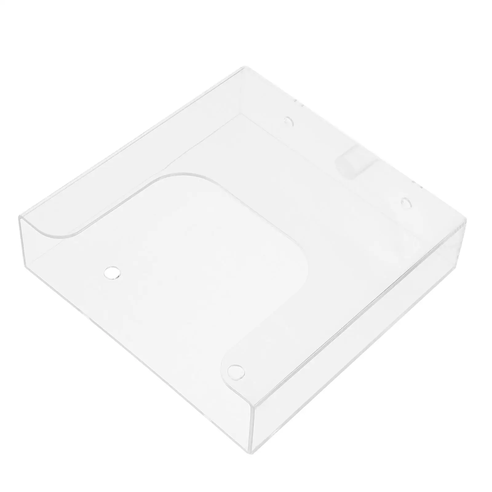 

Wall Mount File Rack Clear Plastic Organizer for Office Desk Magazine Stand Thin Folder HOLDER Storage Documents Letter Files