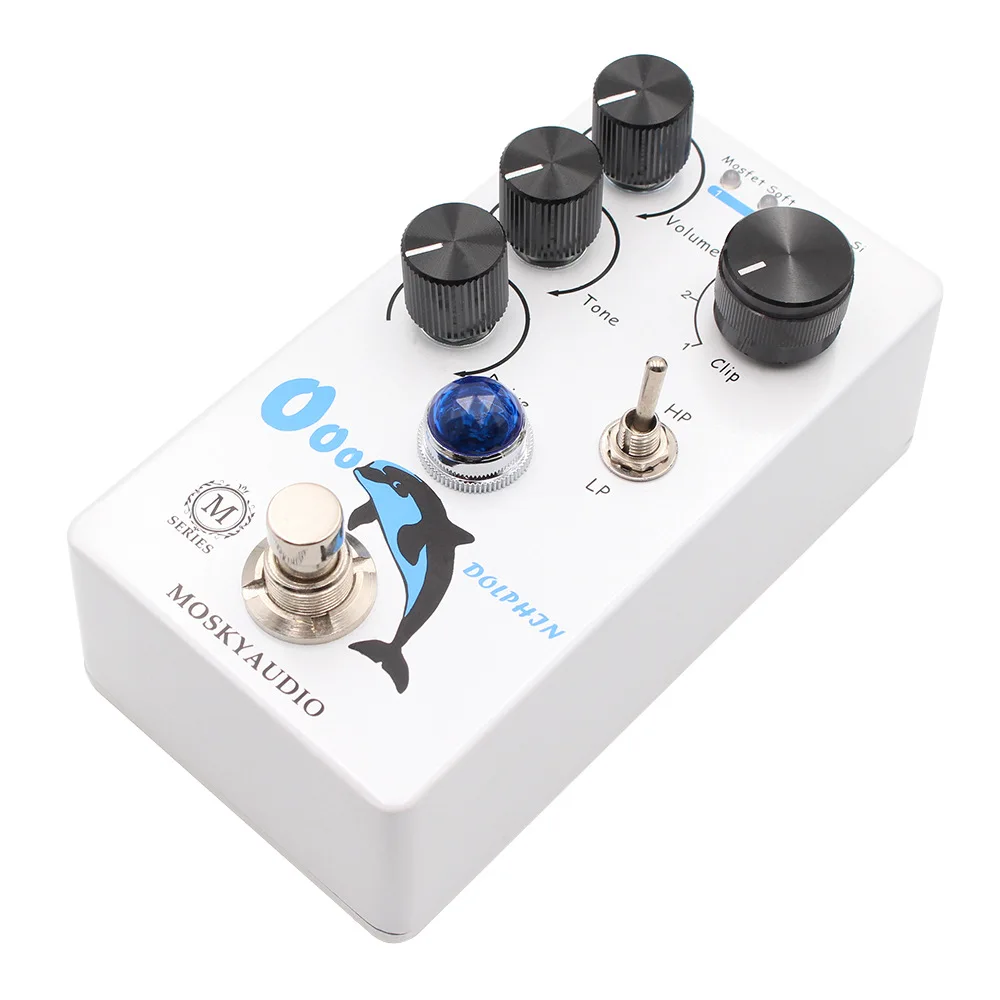 MOSKYAUDIO DOLPHIN Guitar Pedal High Gain Distortion Overdrive Electric Guitar Effects Effects Processors DJ Equipment Effect