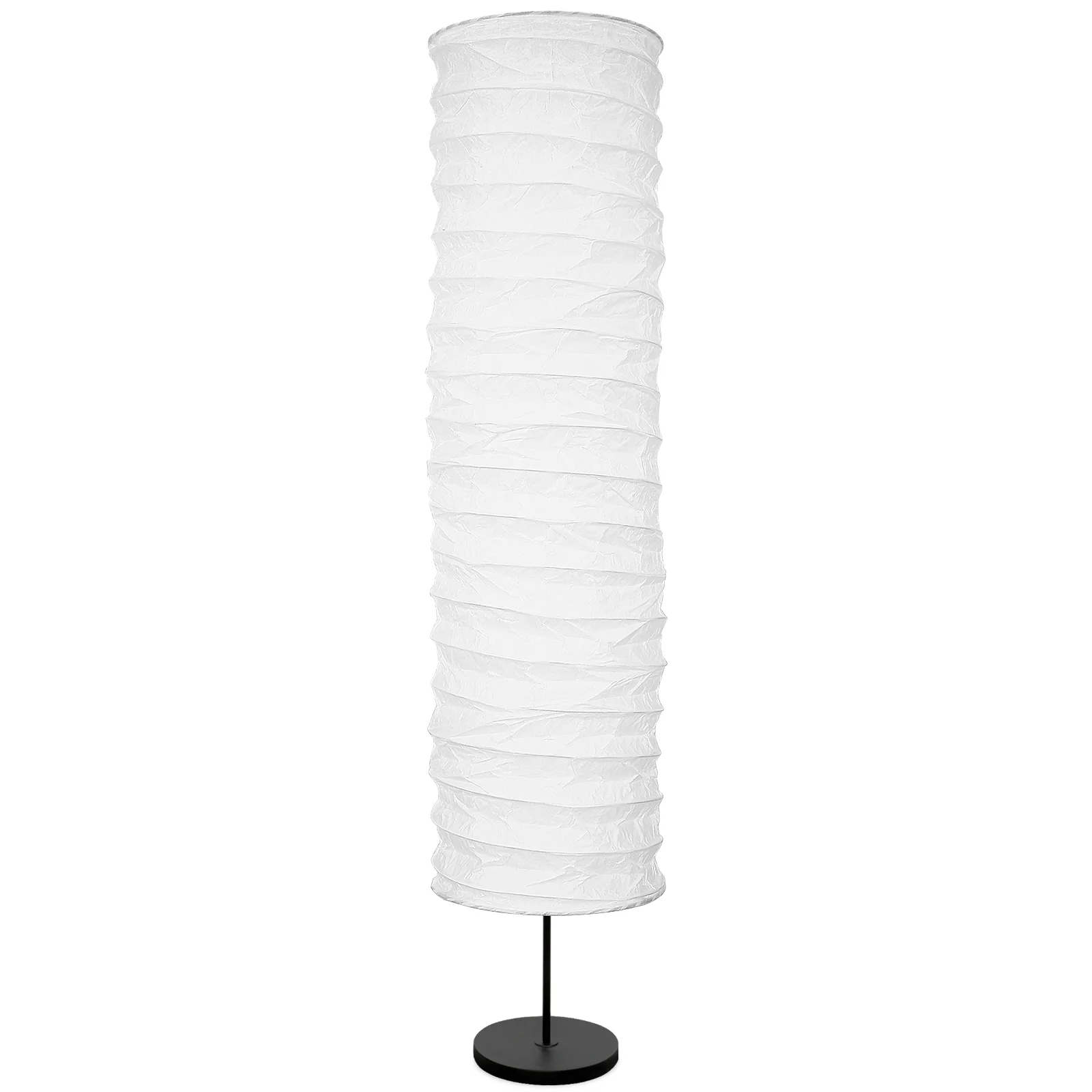 Floor Lamp Shade Tulips Lampshade Rice Paper Protector Cover Bulb Classic Modern Light Guard Black Pendant Table