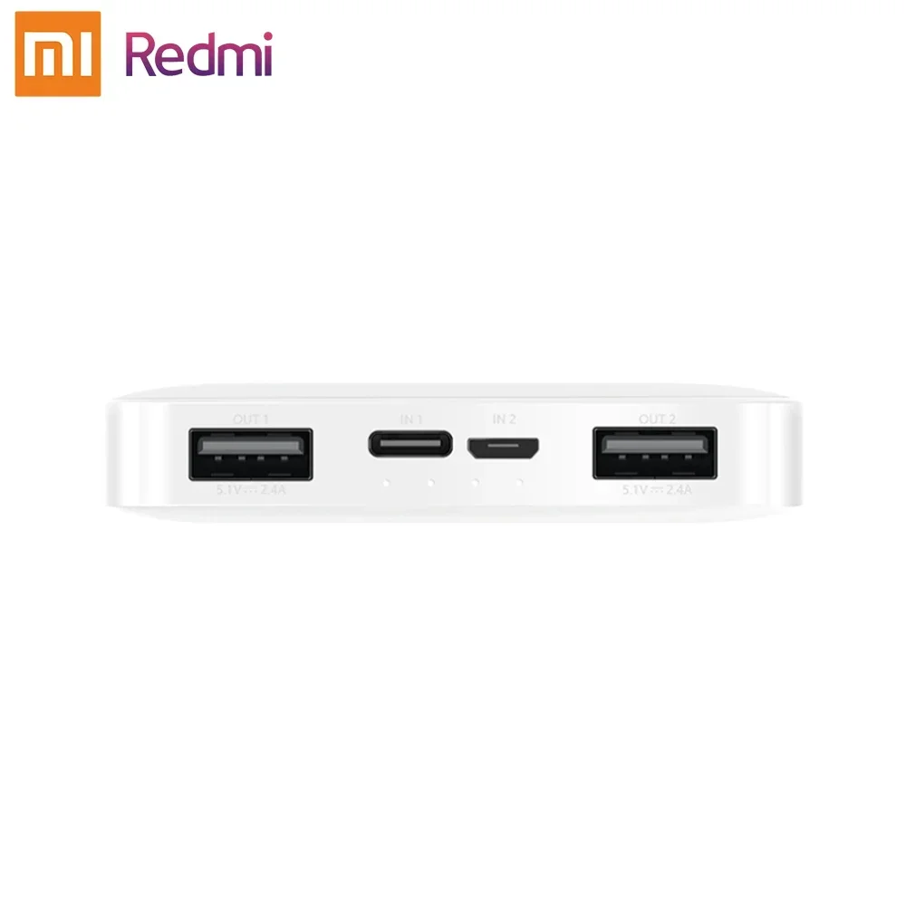 Imagem -03 - Xiaomi-redmi Carregador Portátil Powerbank Original Carregamento Rápido Powerbank 10000mah Pb100lzm 18w Usb-a Entrada Xiaomi Huawei