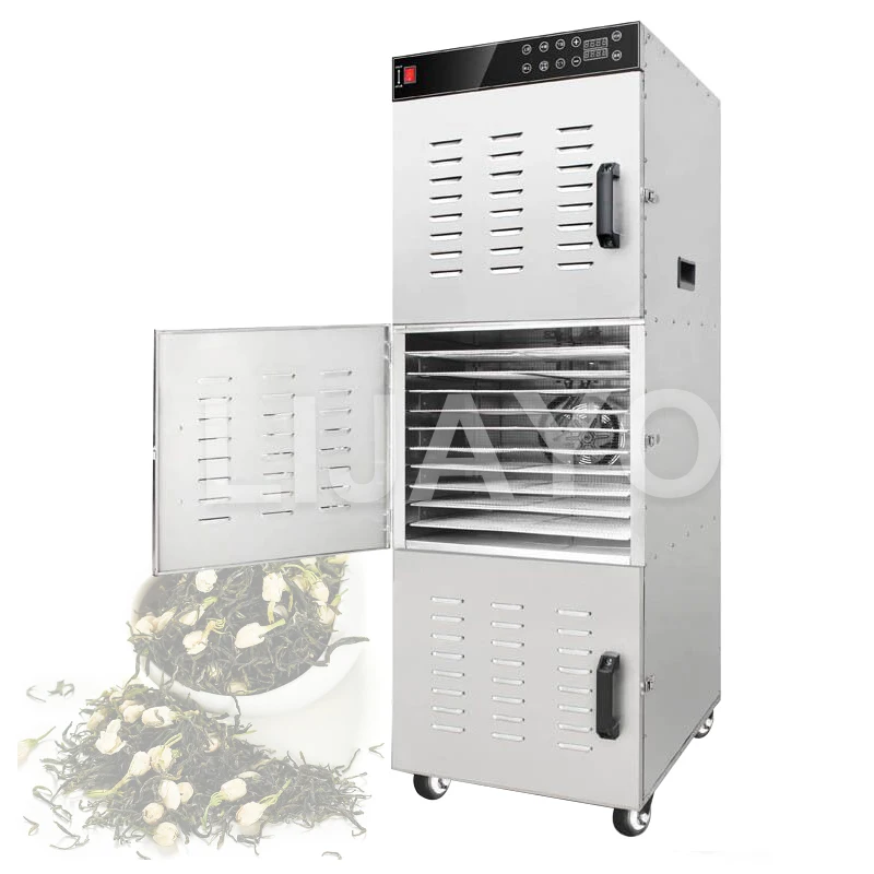 30 Trays Commercial Dehydrator Fruit And Vegetable Dryer Industrial Food Dehydration Meat Drying Oven Equipment