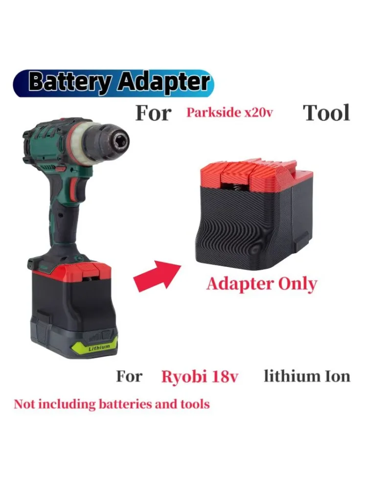 Adattatore Batteria Da STANLEY A PARKSIDE - Convertitore Per Utensili 18V/20V, Senza Fili - Foto 6
