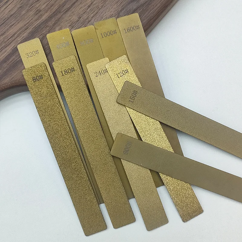 Diamantstein ohne Basis, gebrauchter Messerschärfer, Diamant-Schleifstein, Schleifstein, Schleifstein, Bars, Küchenwerkzeug