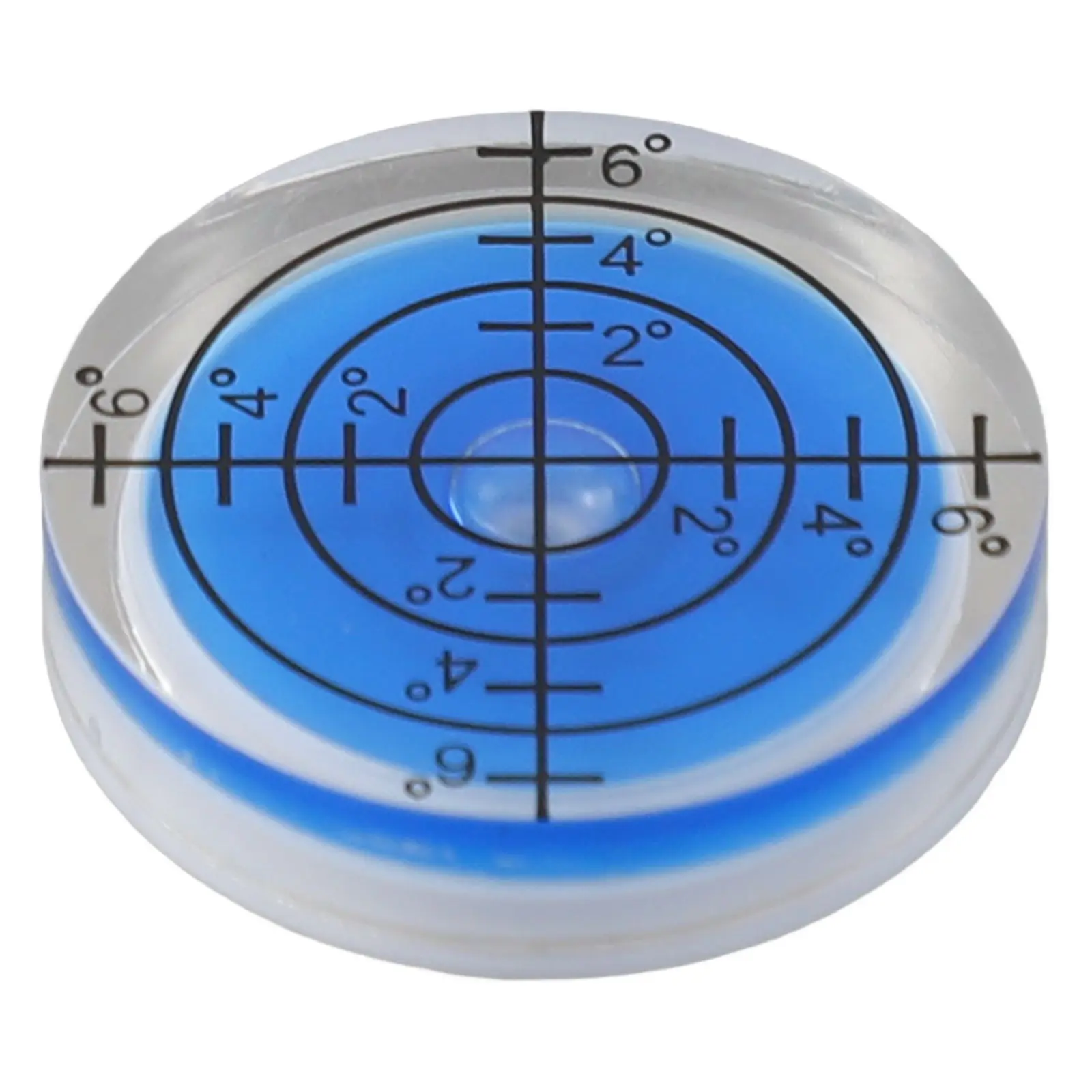 1Pc 32mm For Spirit Bubble Degree Mark For Level Round Circular Measuring Meter Green Blue Horizontal Bubble Manual Tools