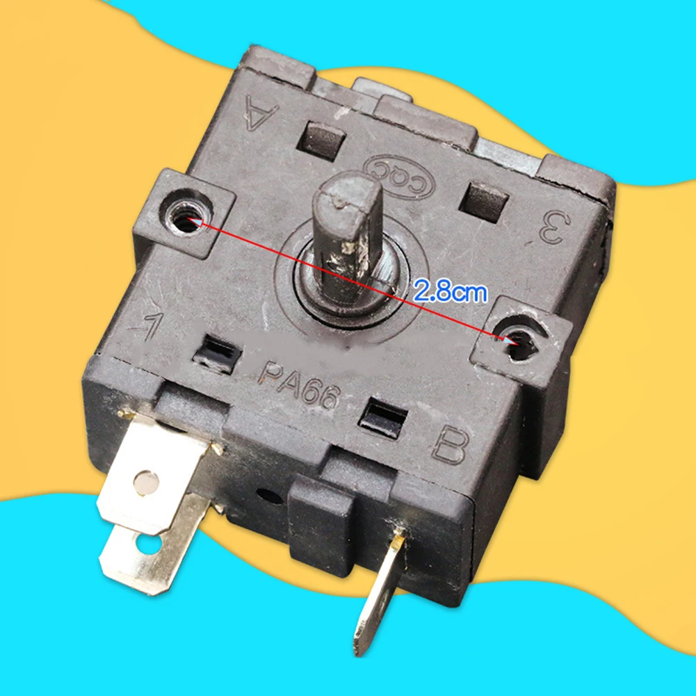 1pcs Electric Heater Gear Switch 3-plugs 5-plugs Adjustment Switch For Fan Heaters Stoves Electric Heaters Switchs Parts