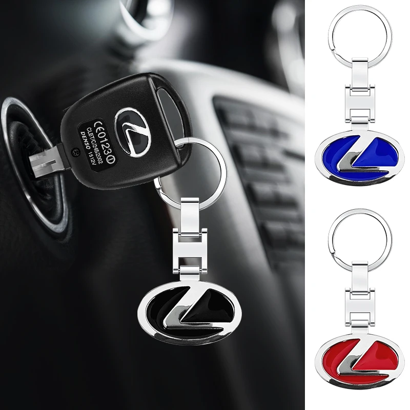 

1pcs Metal Logo Key Chain Luxury Car Keychain For Lexus IS250 CT200H GS300 NX200 GS350 IS200 IS300 ES200 ES300 GX470 RX400