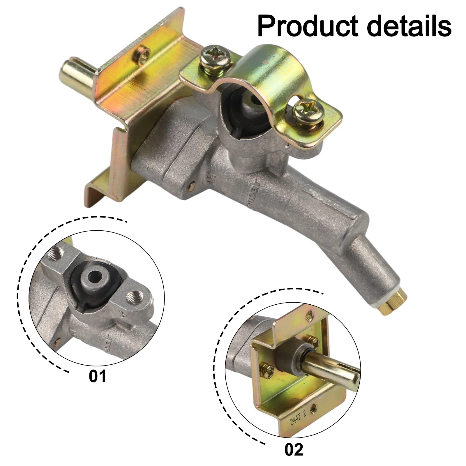 BBQ Setup As Shown Replacement Burner Valve Control Valve Manifold Easy Installation High Temperature Performance