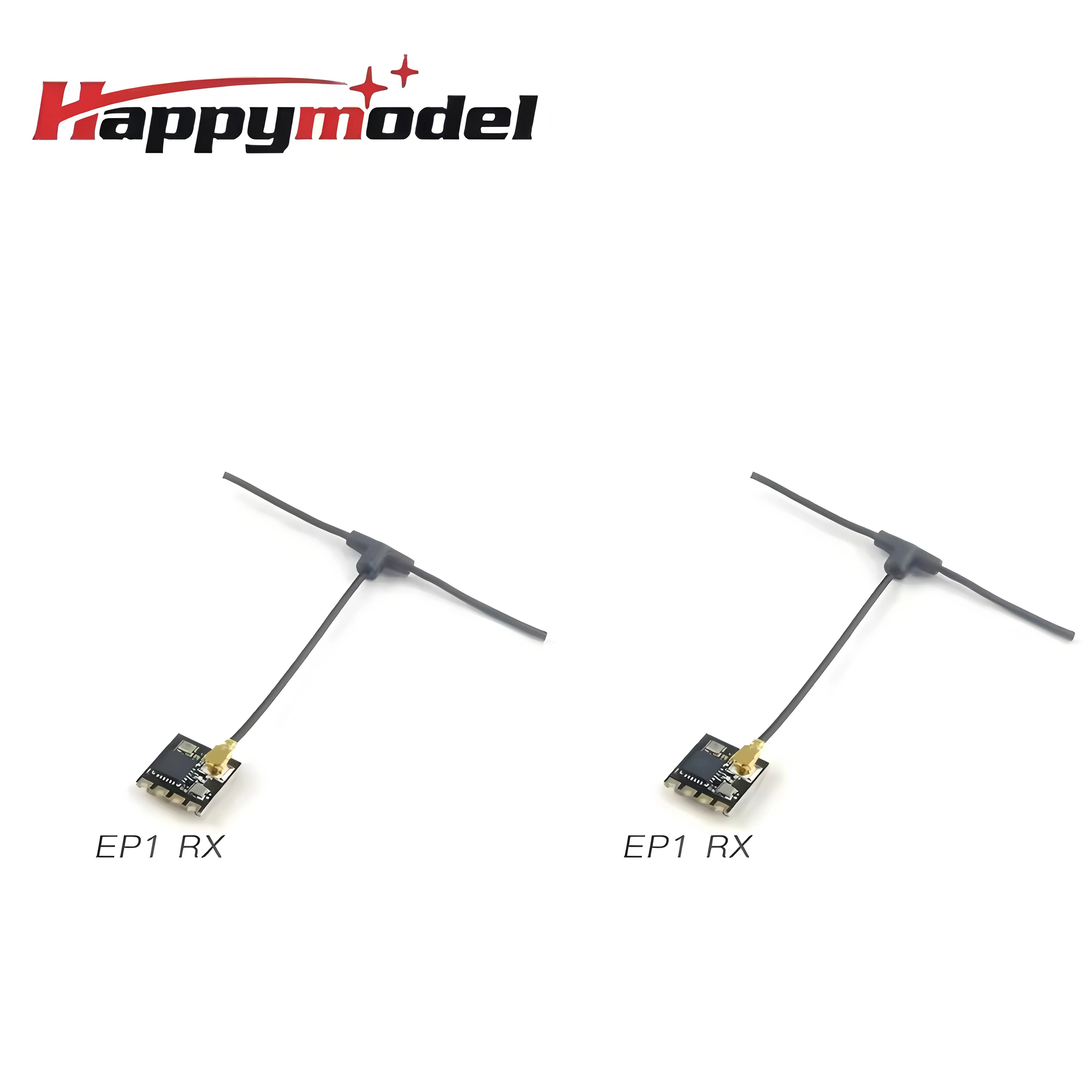 

1/2PCS HappyModel EP1 EP2 RX 2.4G ExpressLRS ELRS Nano Long Range Receiver For ES24TX Module RC Airplane FPV Long Range LR4 LR7