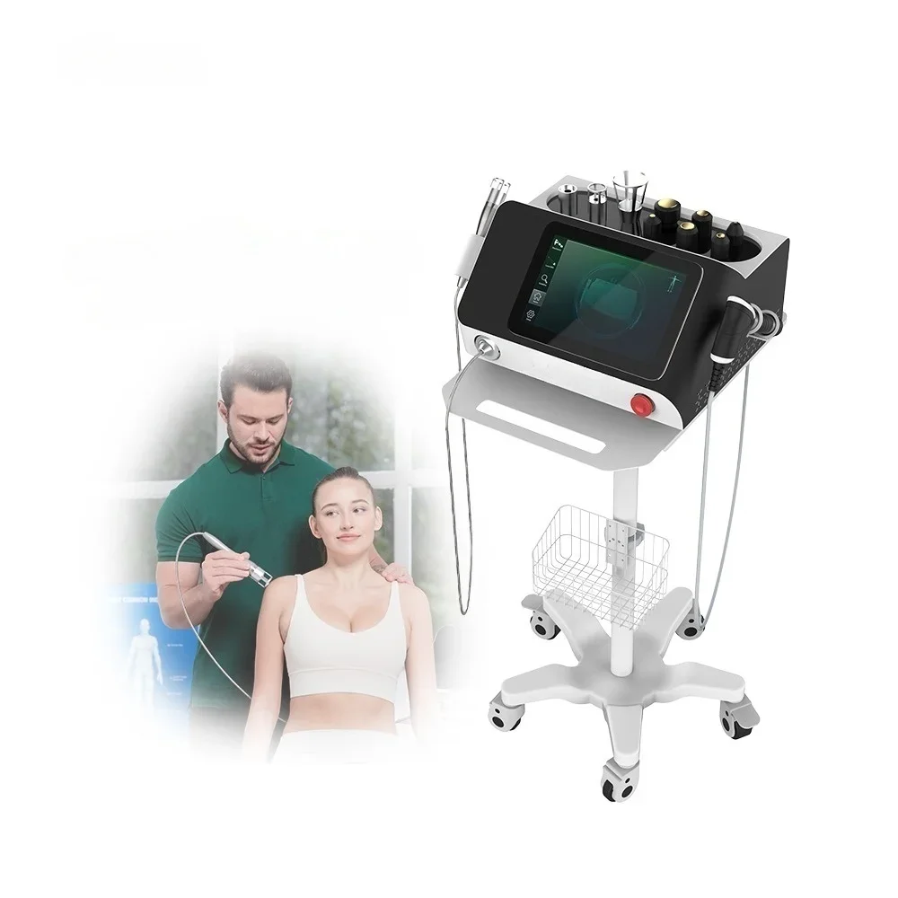 Relieve Physical Therapy With High-Power  Combined With Radial Shock Wave 1064nm Therapy Equipment