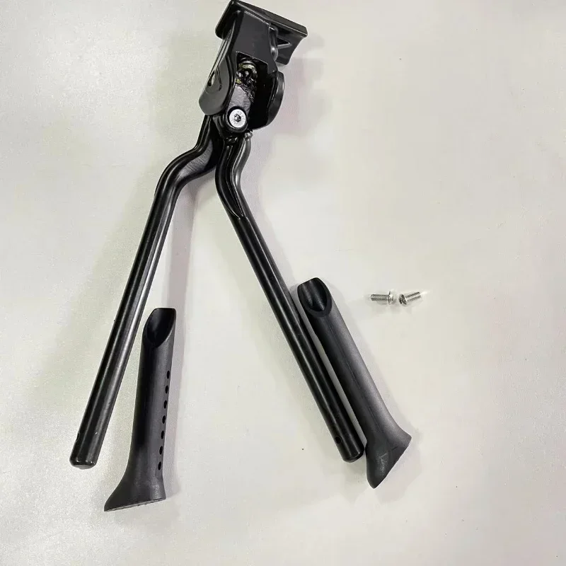 

Upgrade New For 20 28 Inch Folding Bicycle Double Stand Aluminum Kickstand Adjustable Center Side Support Bracket 2023 New