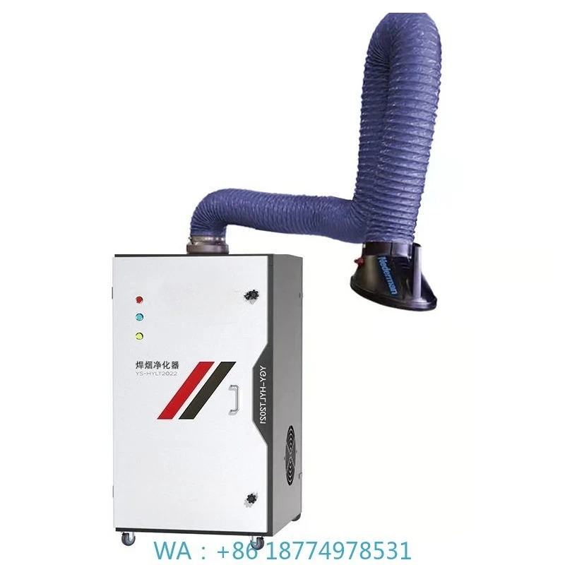 

Fume Extractor 2 3 kW 99.9% Filter Efficiency for Dust Removal New Factory Industrial Portable Dust Collector Mobile Welding