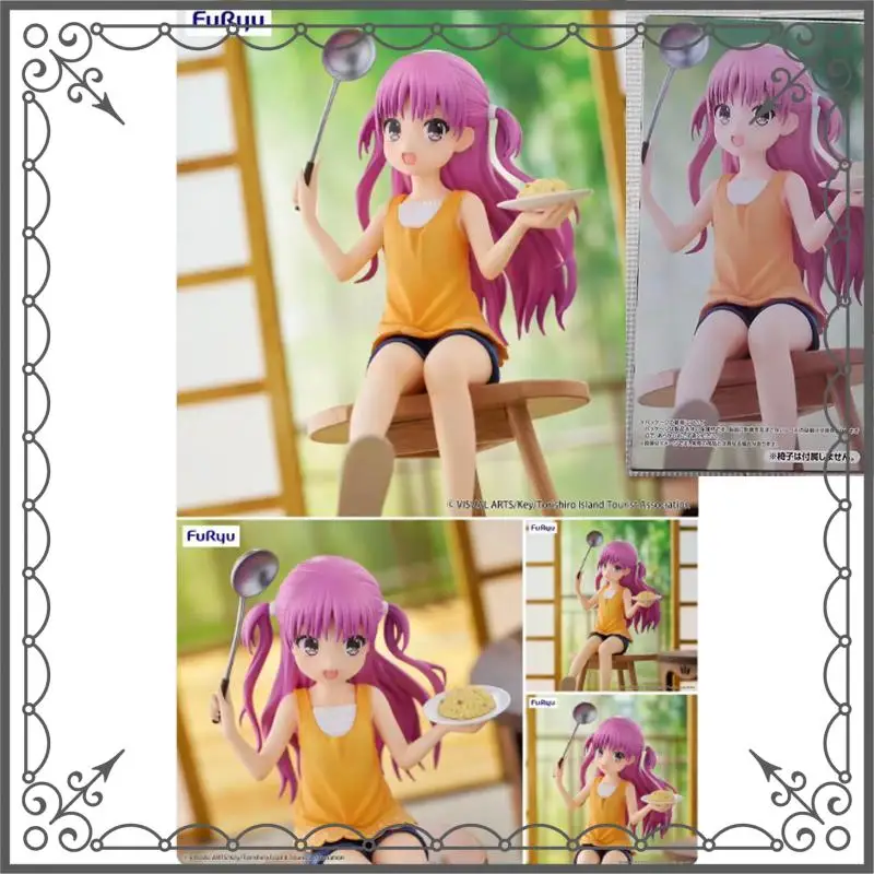 

In Stock Genuine Furyu Summer Pockets Kato Hatsue Kato Hatsumoto Desktop Ornament Anime Figure Model Collector Toy Gift Original