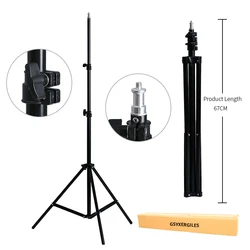 GSYXERGILES Professional Adjustable 2m Light Stand Tripod With 1/4 Screw Head For Photo Studio Flashes Photographic Selfie stick