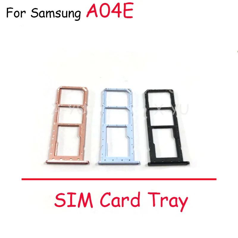 สำหรับ Samsung Galaxy A04 A04S A04E Core ซิมการ์ดถาดใส่ถาดอะแดปเตอร์อะไหล่