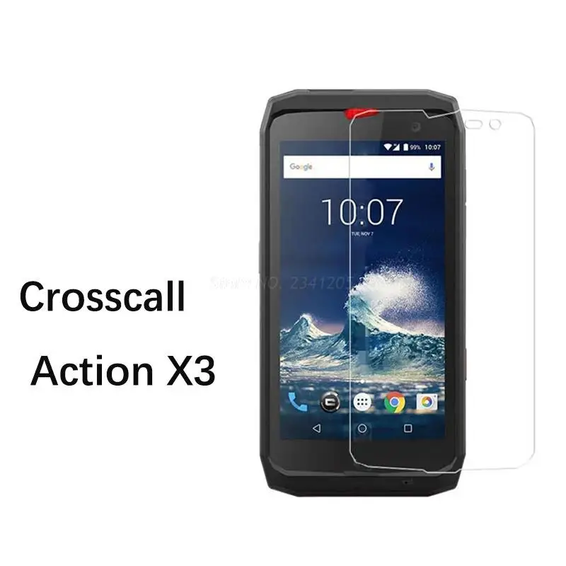 10-1PC Tempered Glass For Crosscall Core X5 M5 X4 M4 GO Screen Protector 9H Protective Glass on Crosscall Action X5 X3 Pelicula