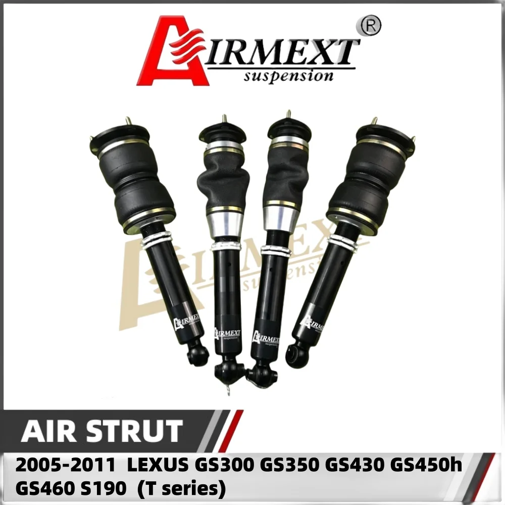 

AIRMEXT Air Struts/ For 2005-2011 LEXUS GS300 GS350 GS430 GS450h GS460 S190 (T series) /Air Ride/Shock Absorber