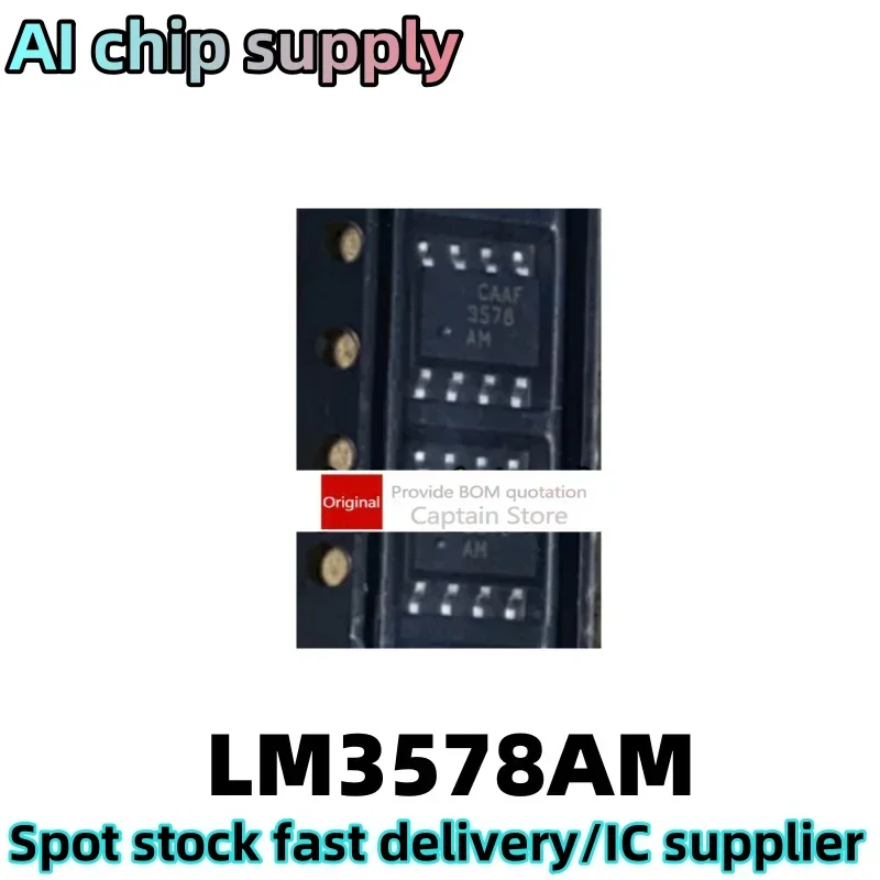 5PCS LM3578AM 3578AM LM3578AMX SOP8 Switching Regulator Chip