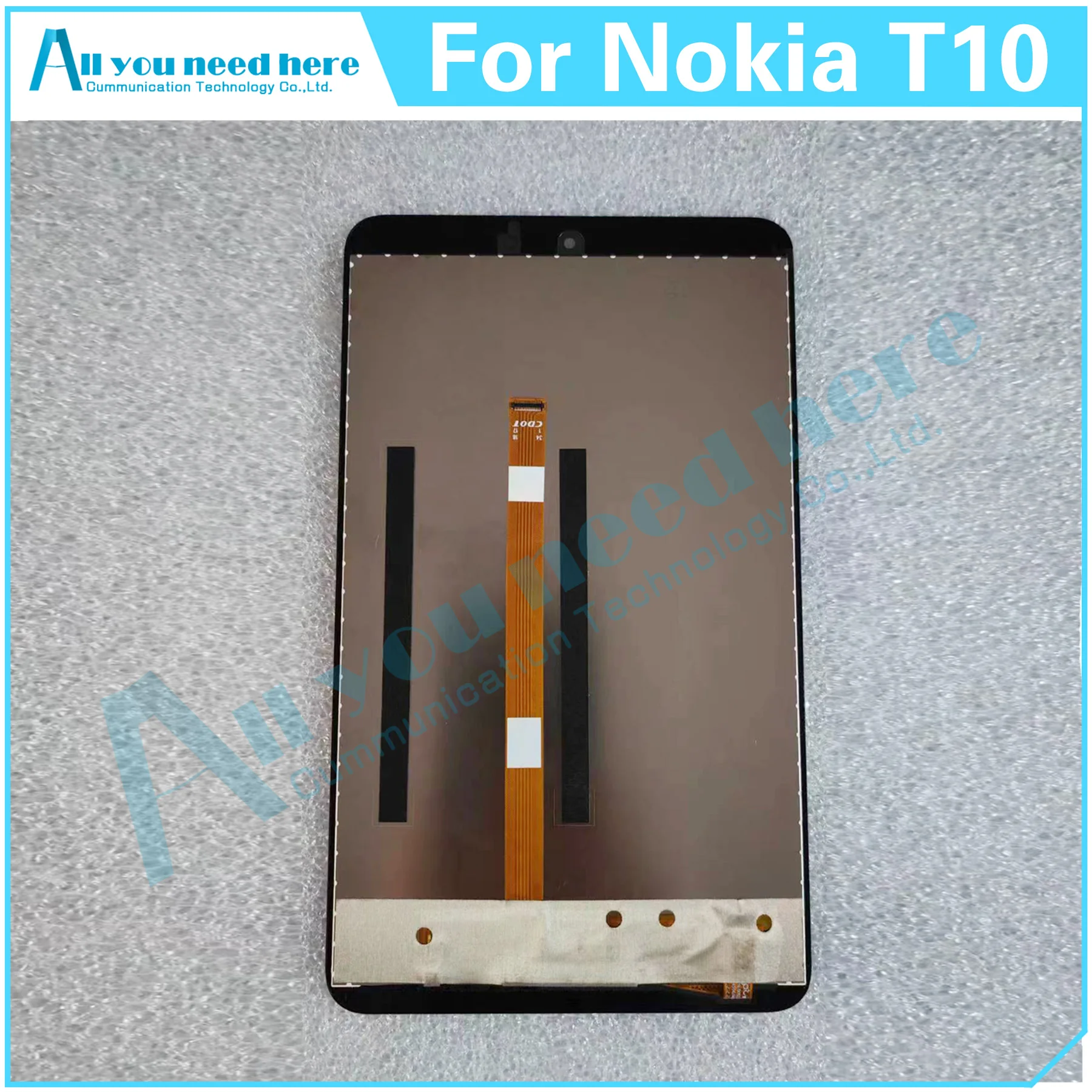 

100% Test AAA For Nokia T10 TA-1503 TA-1472 TA-1462 TA-1457 LCD Display Touch Screen Digitizer Assembly Repair Parts Replacement