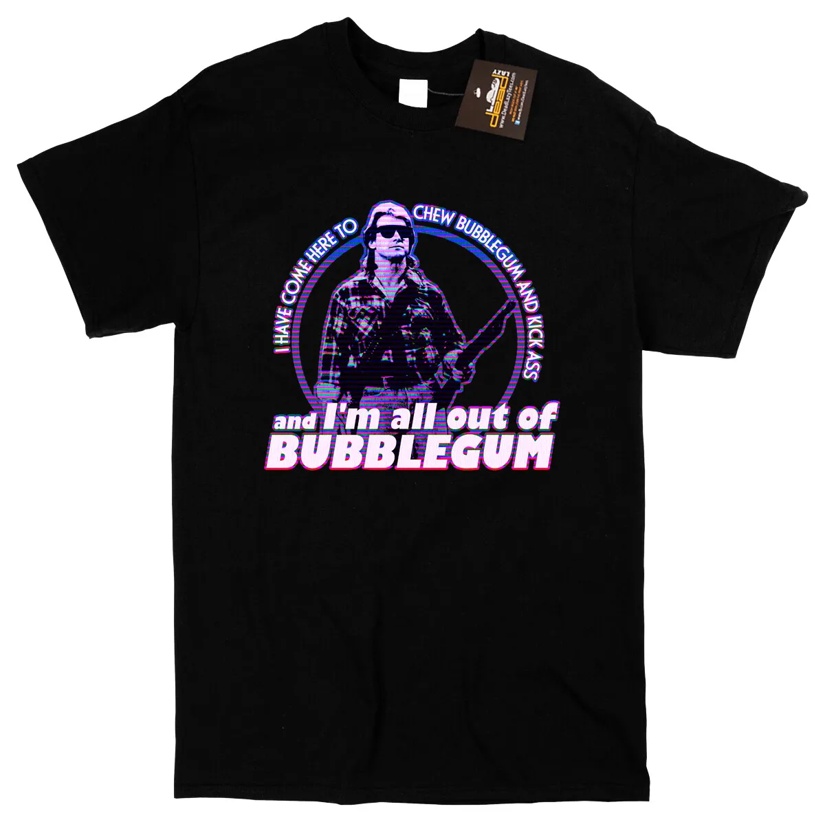 Camiseta inspirada em Eles vivem – Retro dos anos 80 Roddy Piper Film Movie Tee Horror Cult