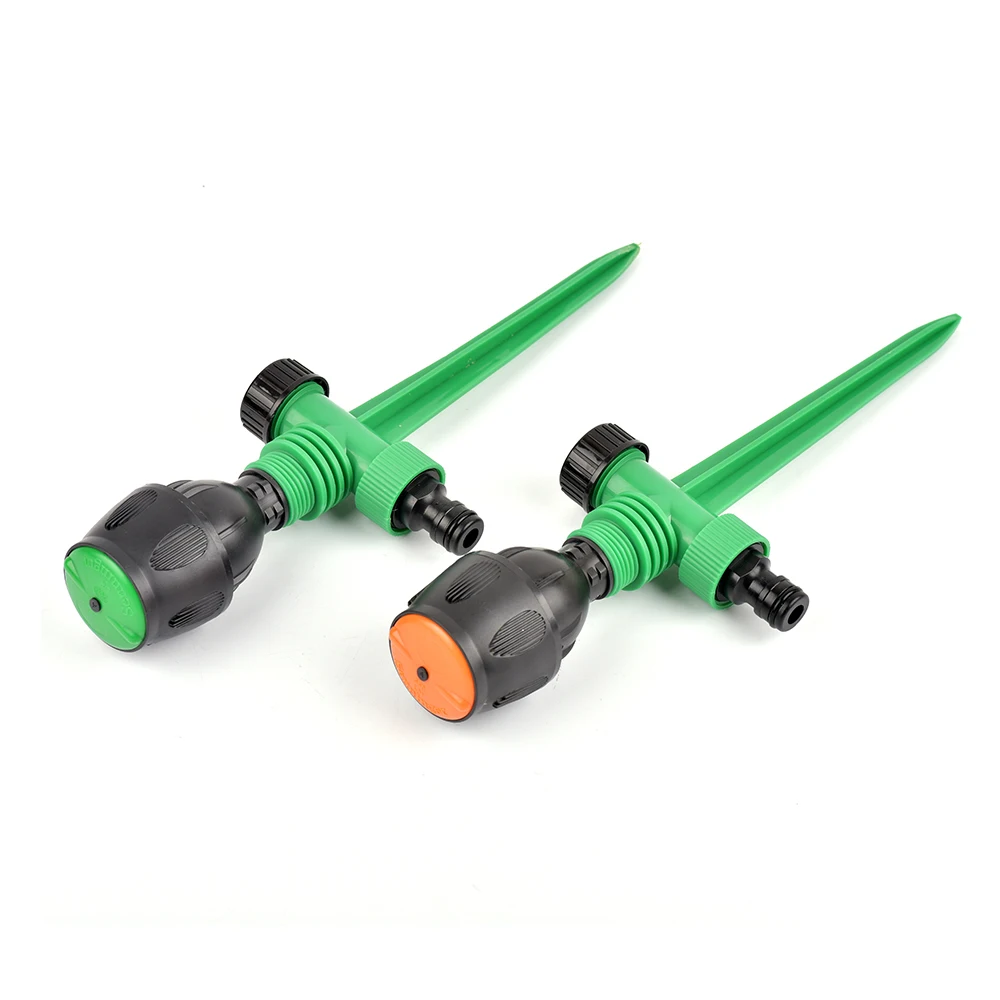 350 ~ 550 L/H 360 ° Otomatis Rotary Sprinkler Rumput Irigasi Debu Penghapusan Nozzle With 1/2