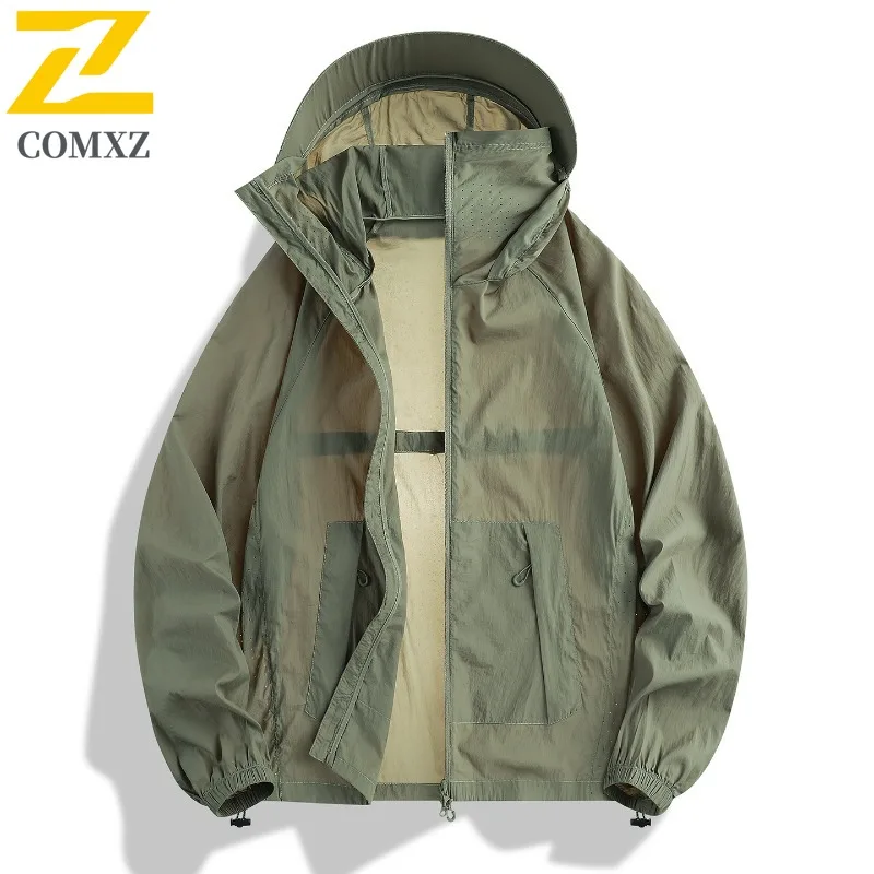 

Waterproof Sun Protective Windbreaker Women Men Camping Climbing Trekking Hiking Waterproof Jacket Summer Quick Dry Anti-UV Coat