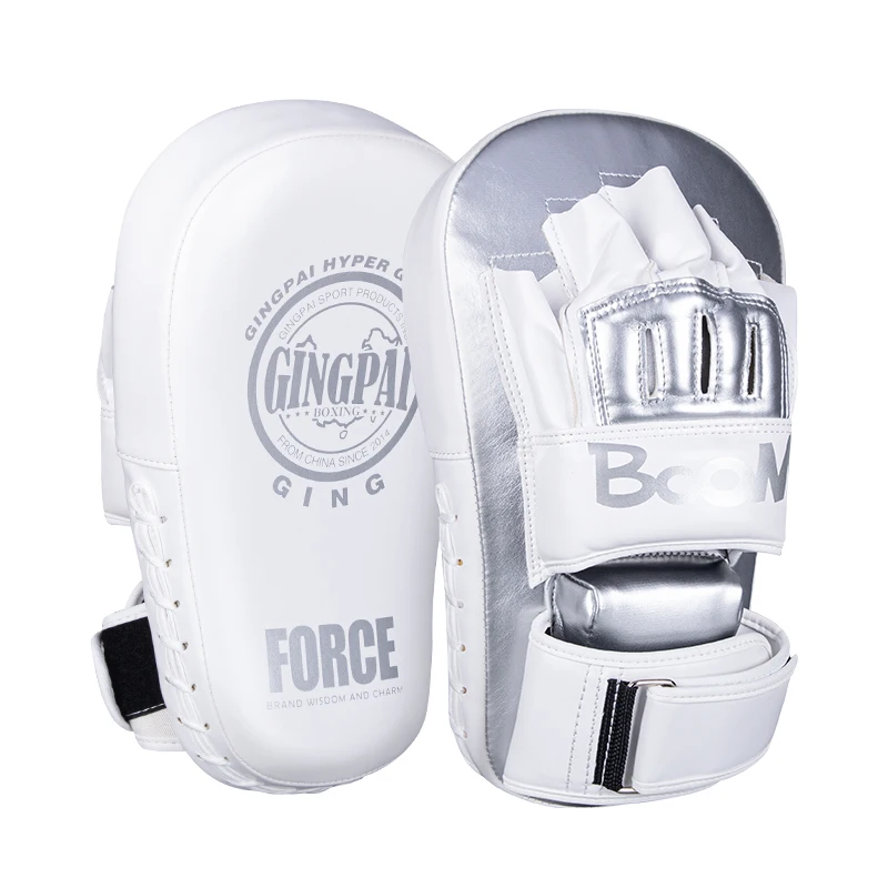 1pc Boxing Hand Foot Target Martial Thai Kick Sanda Training Thickened Karate Training Mitt Focus Punch Bag Five-finger Hand Pad