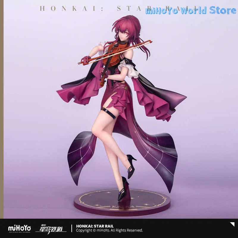 Kafka MiHoYo Official Original Genuine Honkai Star Rail Kafka Garage Kits 1/8 PVC Kits LIVE Ornament Model Birthday Gifts