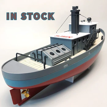 308-level Jason tugboat assembly model tugboat kit RC electric boat static display technology RC boat ship model making