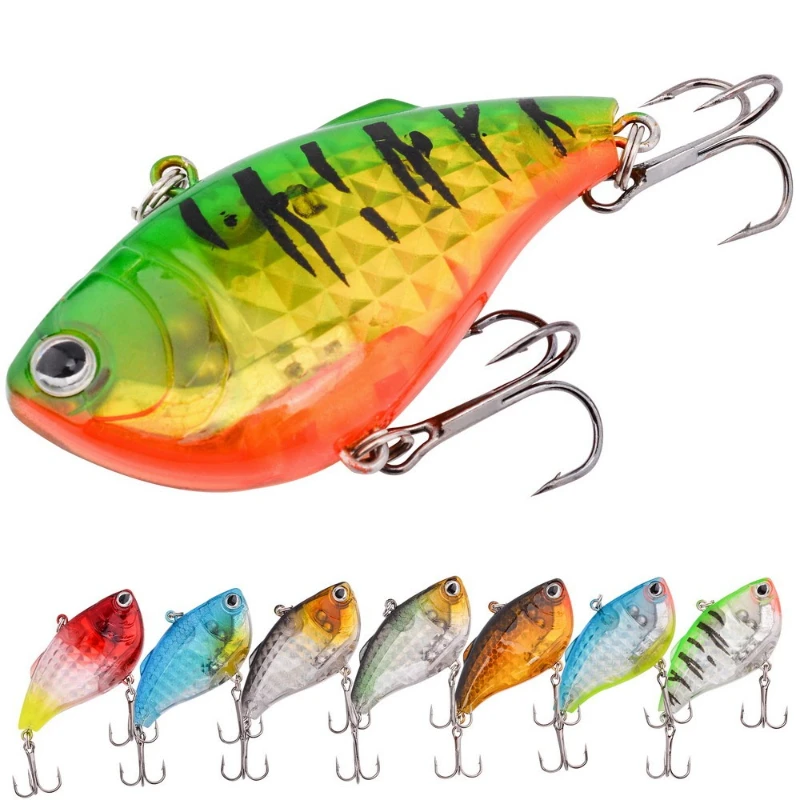 

4pcs 60mm-15g Fishing Lures Sinking VIB Wobbler Japanese-style Long Casting Vibration Artificial Hard Bait Trout Bass Bait