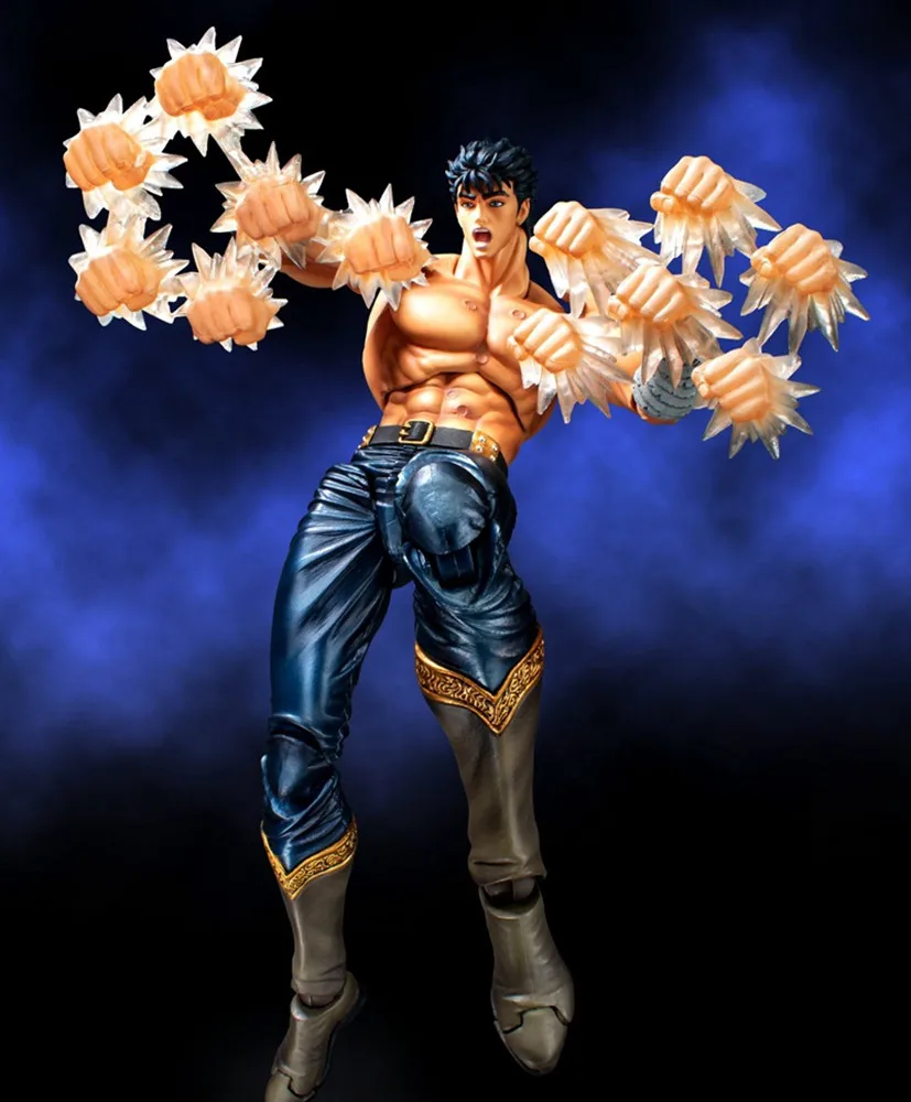 Medicos Hokuto No Ken Kenshiro Fist Of Tie North Star Anime Doll Action Figure PVC toys Collection figures for friends gifts