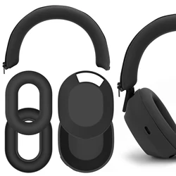 Geekria Silicone Headphone Cover Kits Compatible with Sony WH-1000XM5, WH1000XM5 Wireless Headphones, Scratch Protection Case