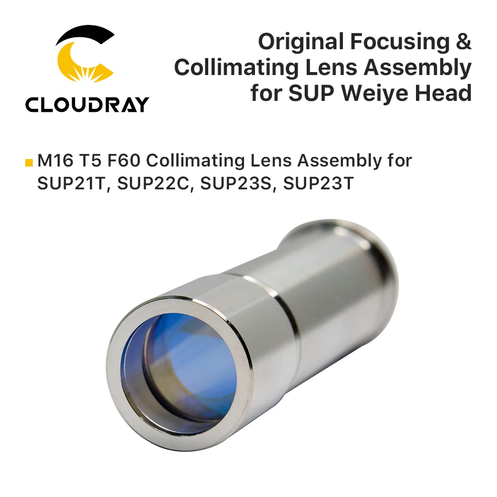 Imagem -02 - Cloudray-focando e Colimando Montagem de Lentes para Sup Weiye Cabeça de Solda a Laser Original 1064nm